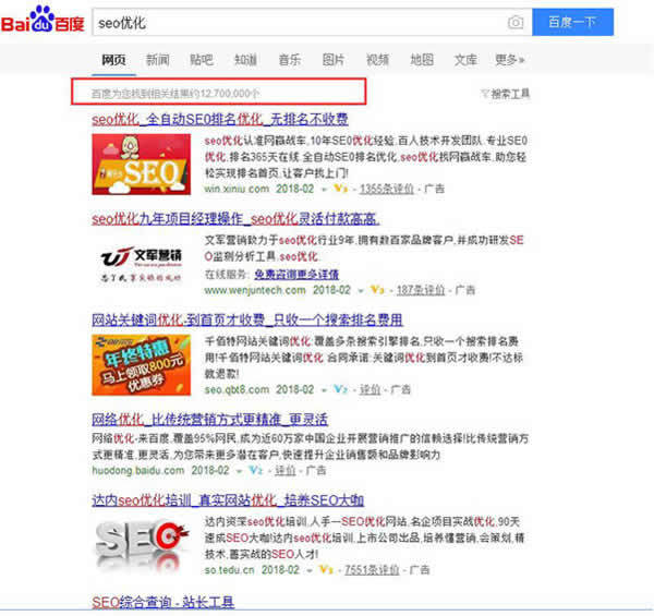 怎樣判斷一個關鍵詞的優化難度?