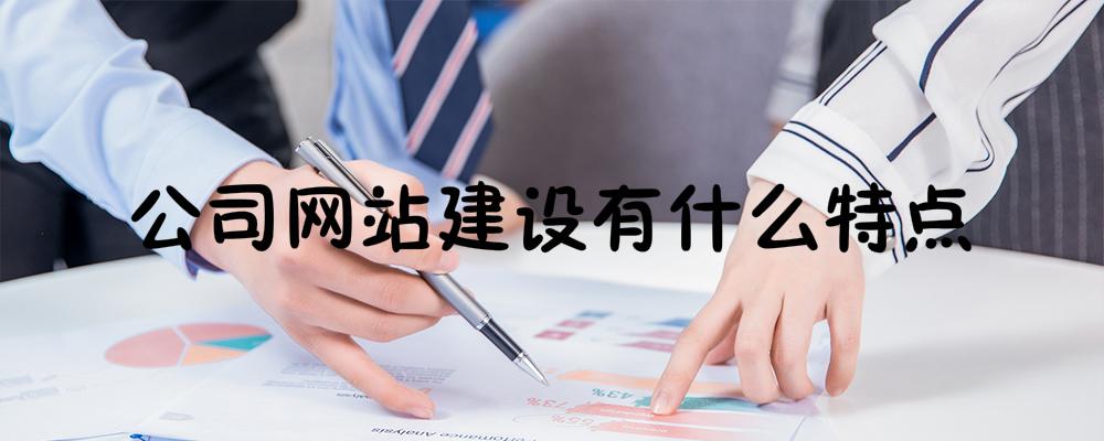公司網站建設有什么特點